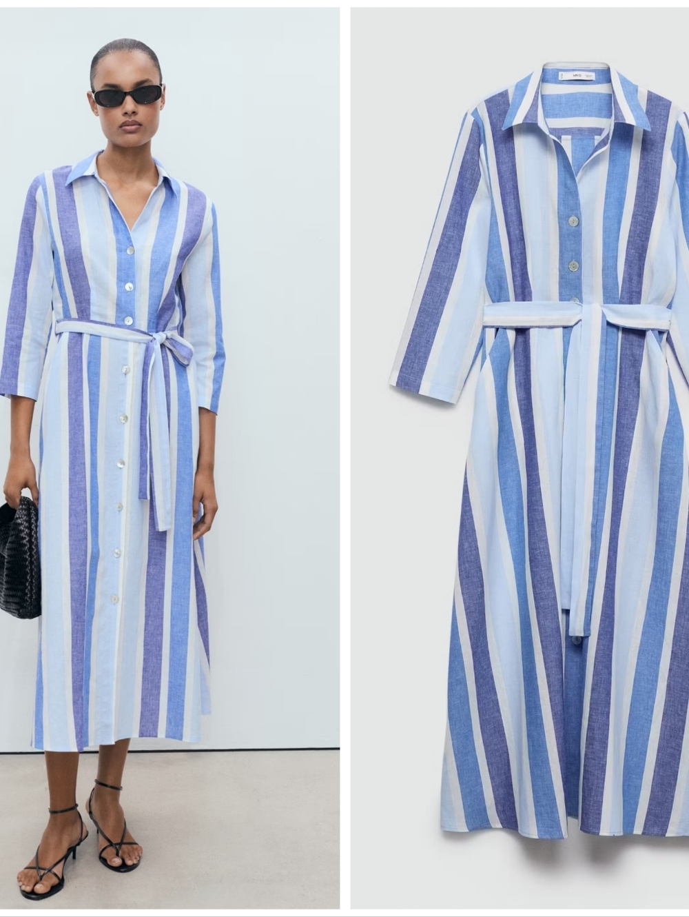MANGO Cotton Dress